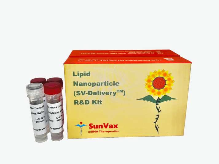 SV101 Delivery™ Mouse T cell targeted – SunVax mRNA Therapeutics